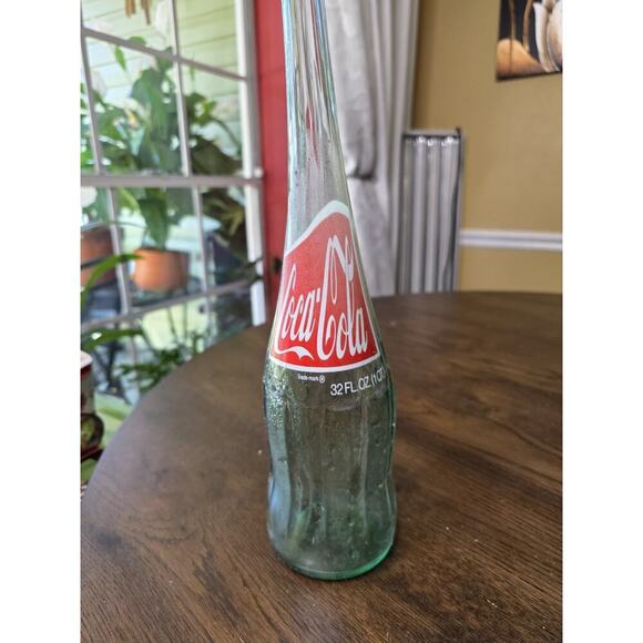 Vintage Rare Stretched Coke 12oz Glass Bottle 24" Tall Coca Cola Executive Gift - Picture 9 of 16